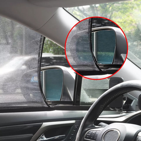 Lote de 4 parasoles para coche – Protección completa de las ventanas