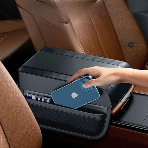 Apoyabrazos de coche con almacenamiento – Confort y organización