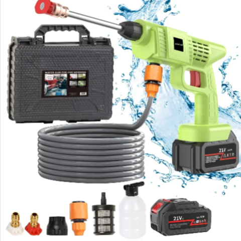 Trådløs Rengøringspistol Til Bil – Højtryksdyse