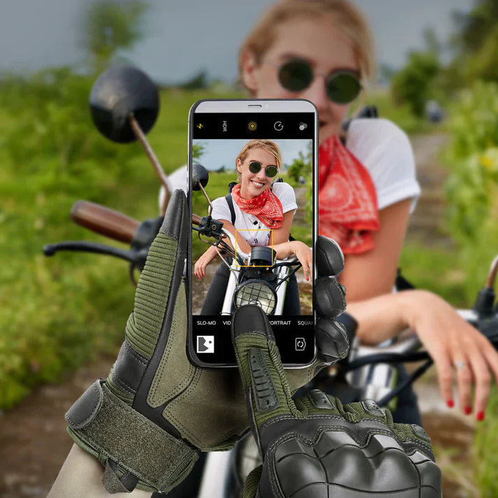 Taktické moto rukavice s výstužou – Extrémna ochrana a grip