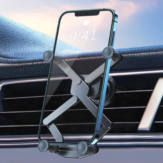 Unterstützung Telefon Auto Lüftungsgitter – 360° Rotation & Automatische Verriegelung