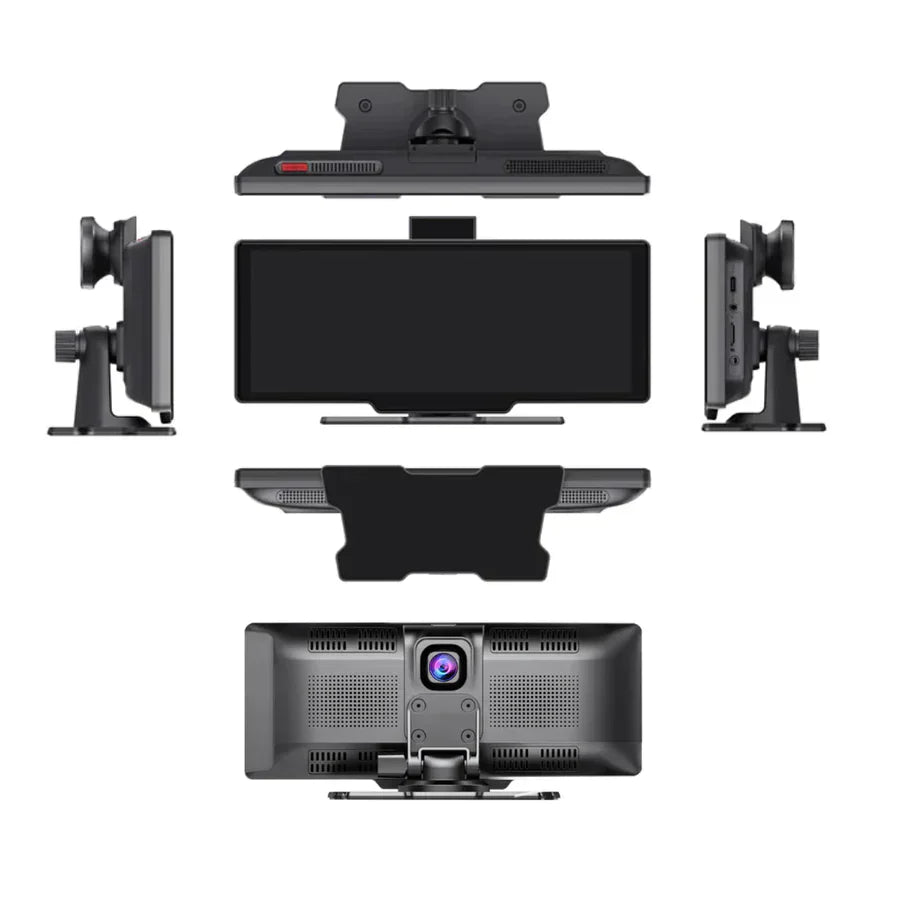 Telecamera di sorveglianza auto – Fissaggio universale e LED integrati