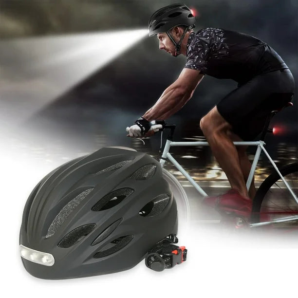 Casque Vélo LED Sécurité — Visibilité Et Protection Maximales