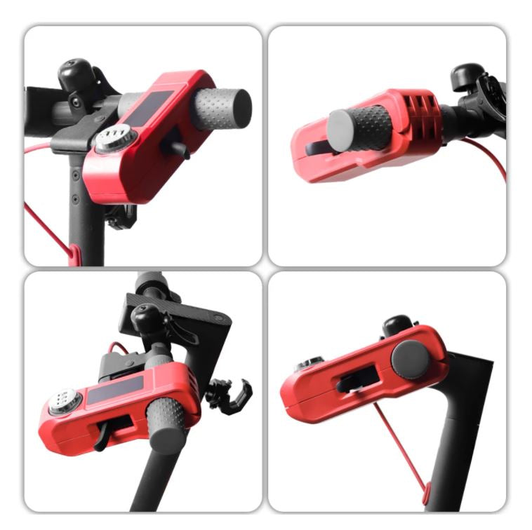 قفل المقود سهل التركيب - أمان للدراجات النارية