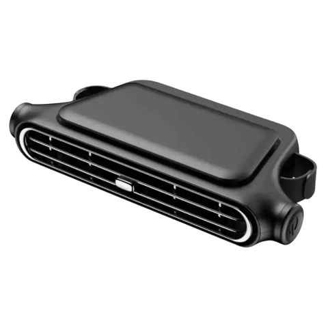 Auto sedadlový ventilátor – upevnění na opěrku hlavy