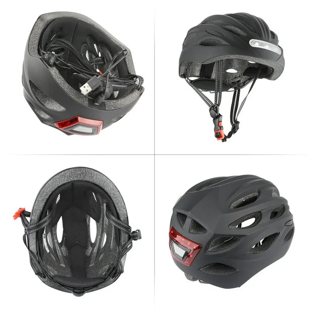 Casque Vélo LED Sécurité — Visibilité Et Protection Maximales
