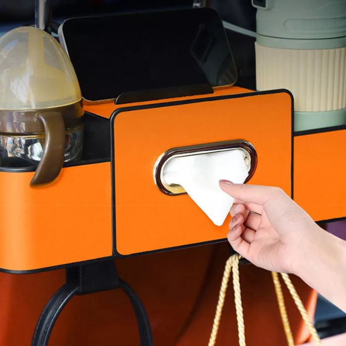 Organisateur De Siège Arrière De Voiture — Rangement Pratique Et Ordonné
