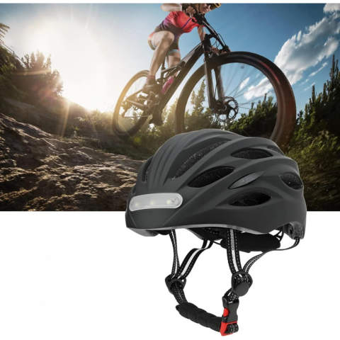 Casque Vélo LED Sécurité — Visibilité Et Protection Maximales