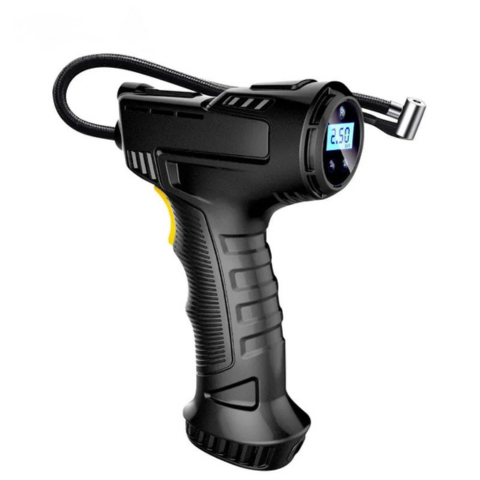 Bärbar Luftkompressor — Intelligent Pump med LCD-skärm