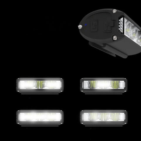 Lámpara de bicicleta recargable – impermeable y ultra brillante