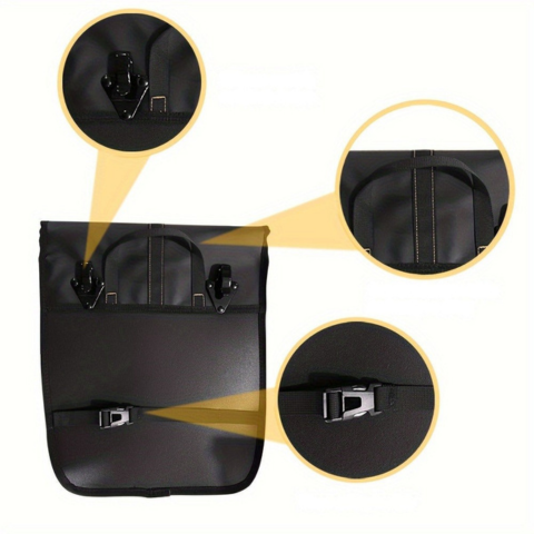 Dubbele Fiets Tas Waterdicht — Grote Capaciteit 10L
