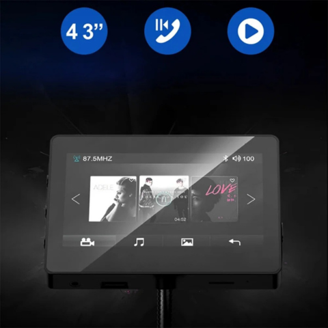 Lettore MP5 per Auto — Compatto e Versatile