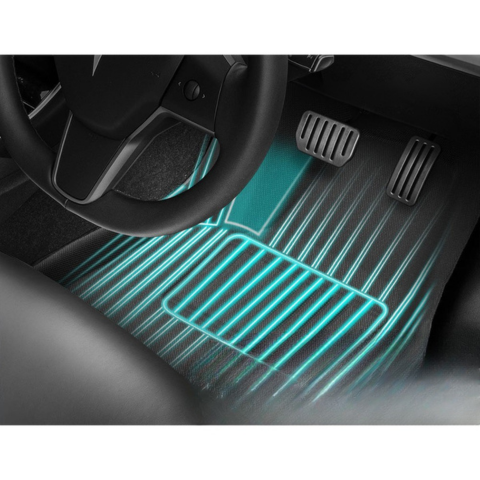 Covor de podea personalizat pentru Tesla Model Y — Protecție integrală & Design elegant