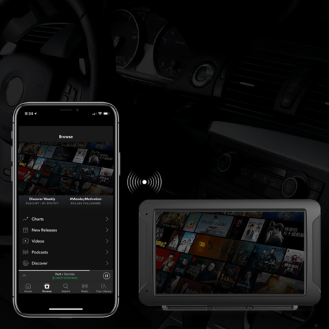 Sistem multimedia auto – Navigație și divertisment