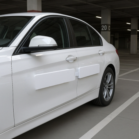 車のドア用保護バー - 簡単で安全な取り付け