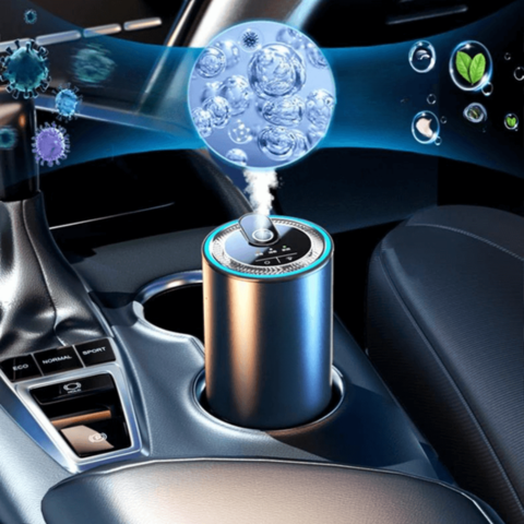 Light Aromatherapy Diffuser for Car — Purifier & LED Ambiance