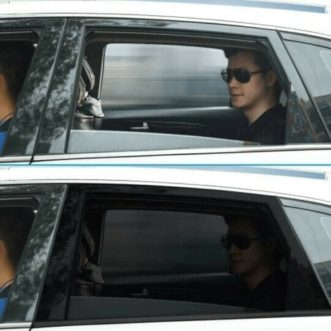 Utvidbar solskjerm for bil