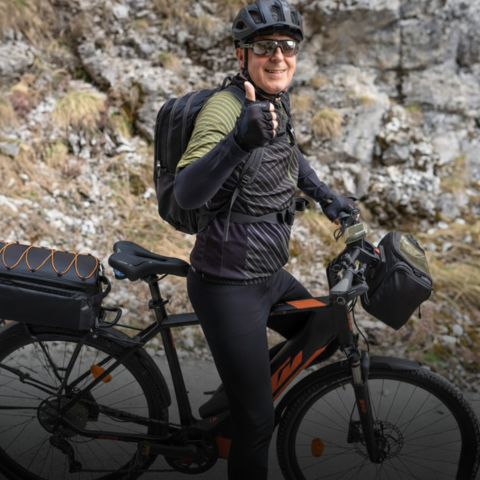 Comfort fietszadel - pijnverlichting & ademend