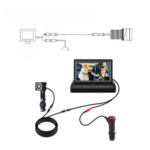 Kamera Monitorująca Dziecko w Samochodzie — Bezpieczeństwo i Spokój w Podróży