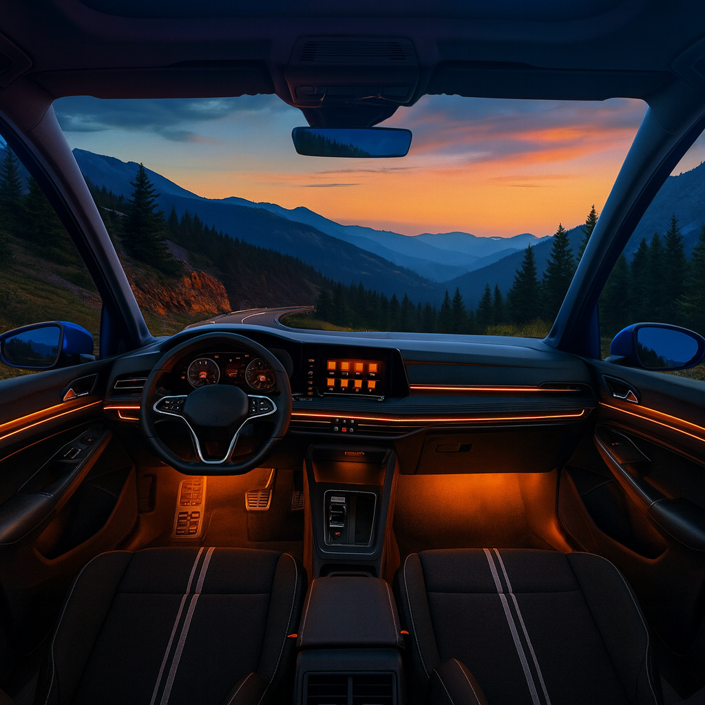 Kit de Iluminación Interior de Coche LED — Crea la Ambiente Ideal