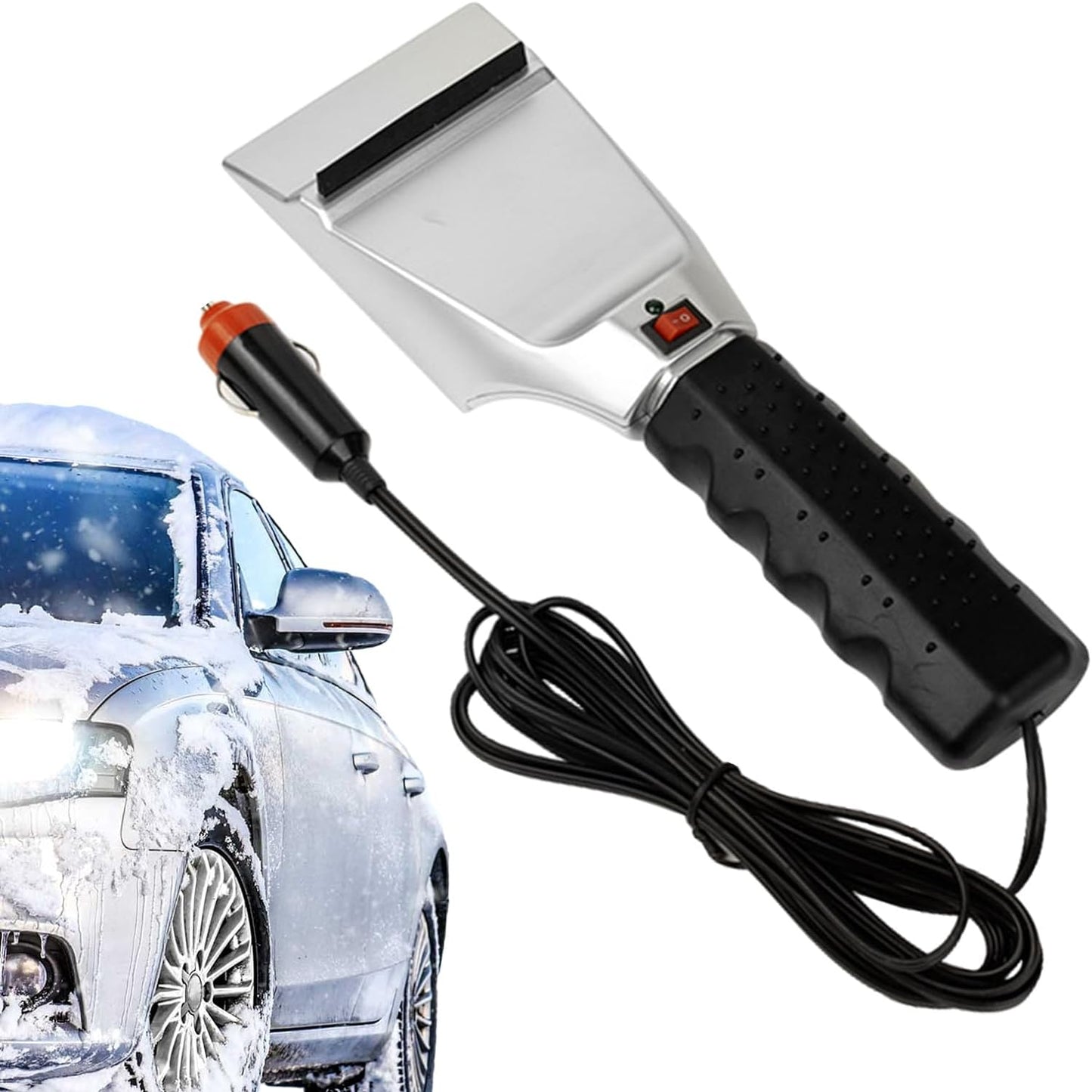 Racletă pentru Parbriz Electrică 12V — Parbriz Clar în Câteva Minute