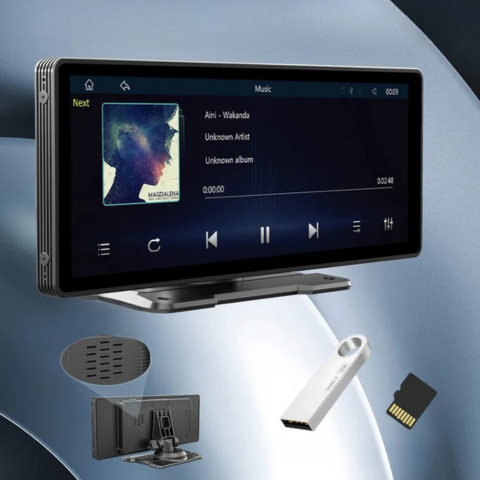 Bezprzewodowy samochodowy ekran dotykowy - inteligentne sterowanie i stylowy wygląd