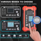Intelligent Car Battery Charger 12V/24V - LCD Display & Automatic Protection 