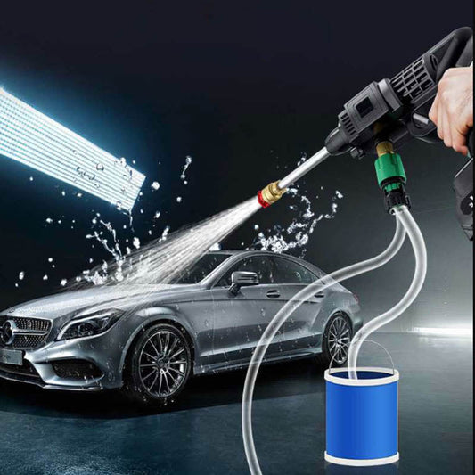 Portabel högtryckstvätt - snabbt underhåll och vattenbesparande