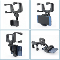 Soporte Teléfono Para Espejo Retrovisor – Conducción Manos Libres Y Segura 