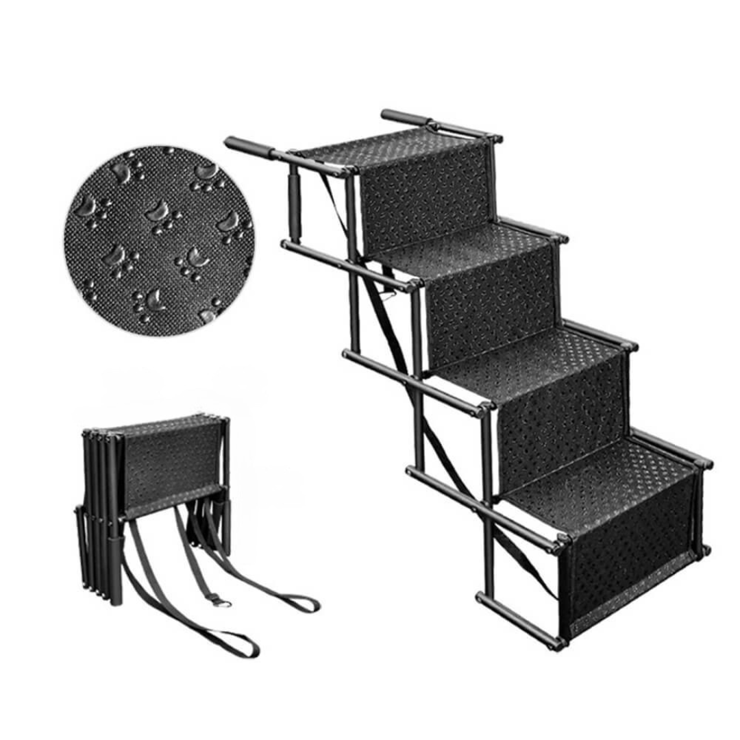 Escaleras Plegables Antideslizantes – Confort y Seguridad Para Animales 