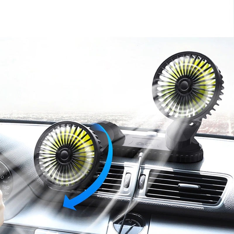 Ventilador de Coche USB Portátil — Frescura Inmediata y Práctica 