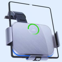 Soporte Teléfono Coche – Fijación y Carga Inalámbrica Integrada 