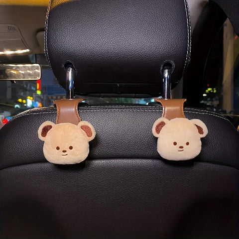 Heklet Bamse For Bil – Praktisk Oppbevaring 