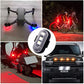 Lumină LED Anti-Coliziune – Ciclism și Motociclism 