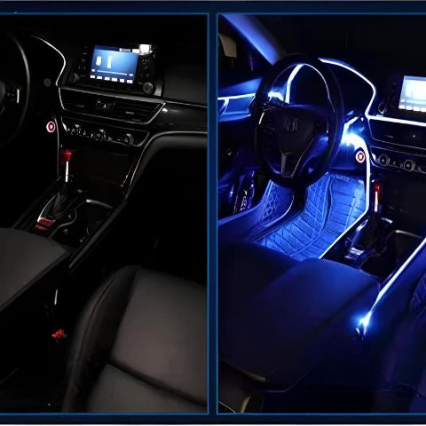 Benzile Luminoase Auto – Ambianță RGB Interioară 