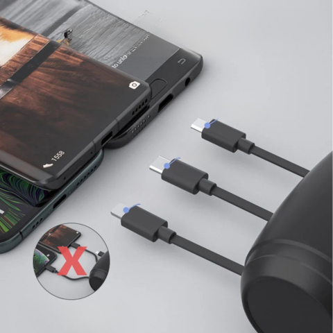 Caricatore per auto multi-porta — Ideale per tutti i tuoi dispositivi 