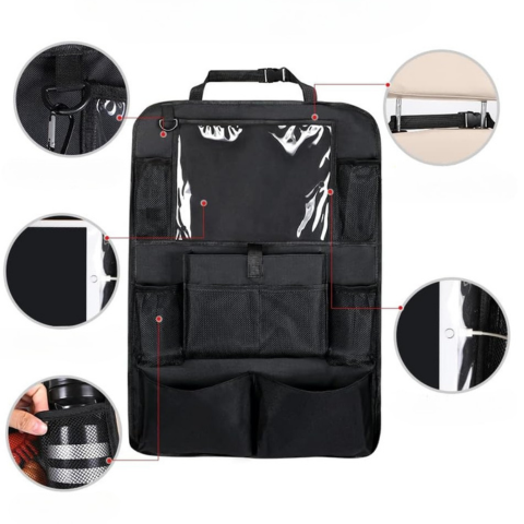 Car Back Seat Organizer — Spacious and Practical Storage 