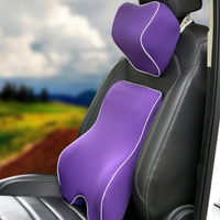 Cuscino per poggiatesta e supporto lombare in memory foam - Comfort e sollievo per la schiena