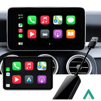 Universell trådløs biladapter — Enkel å bruke med CarPlay og Android Auto 