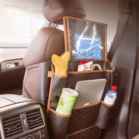 Organizador De Silla De Coche — Almacenamiento Práctico Y Multifuncional 