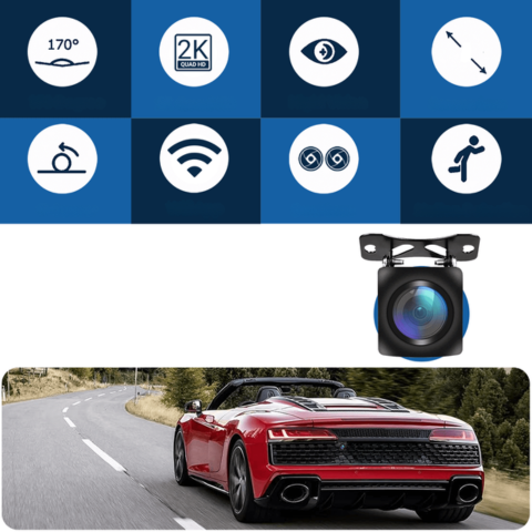 Dashcam připojená k Wifi – Jasné a přesné záznamy 