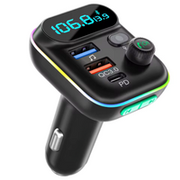 משדר FM Bluetooth לרכב — שיחות ברורות ומוזיקה אלחוטית 