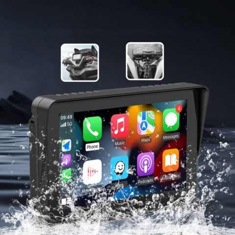 Multimedia-Support Moto — Navigation und Musik kabellos 