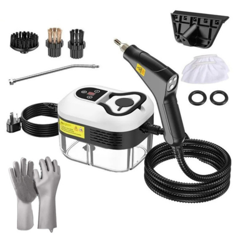 Høytrykk Dampvasker 2500W — Kraftig & Økologisk 