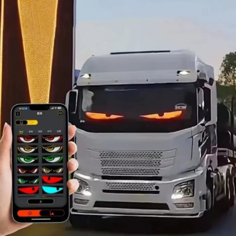 Afișaj LED Mașină – Afișați Ce Vreți În Cursul Drumului ! 
