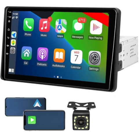 Autoradio CarPlay/Android Auto — Conducción Conectada & Seguridad Optimizada 