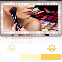 Lustro LED do Osłony Słonecznej w Samochodzie – Regulowane i Ładowalne Oświetlenie 