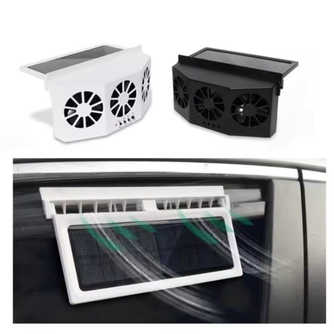 Ventilador Solar Auto – Fácil de Instalar y Autónomo 