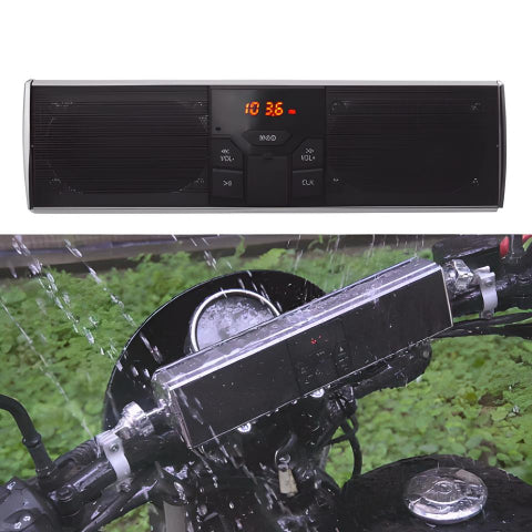 Intelligenter Motorradlautsprecher – Lenkerbefestigung und kraftvoller Sound 