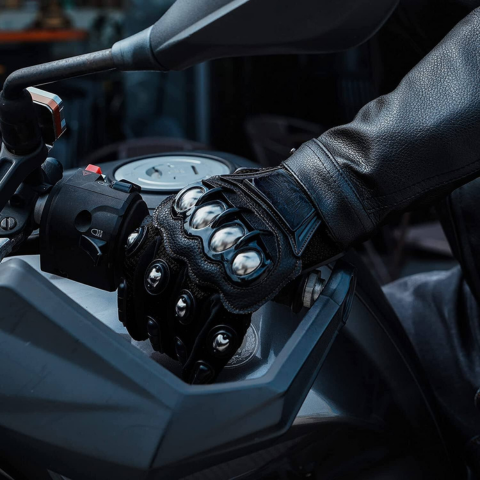 Motorhandschoenen met Versterkte Schalen – Ideaal Voor Op De Weg En Off-Road 
